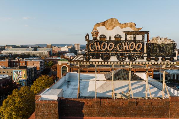 Chattanooga Choo Choo Sign