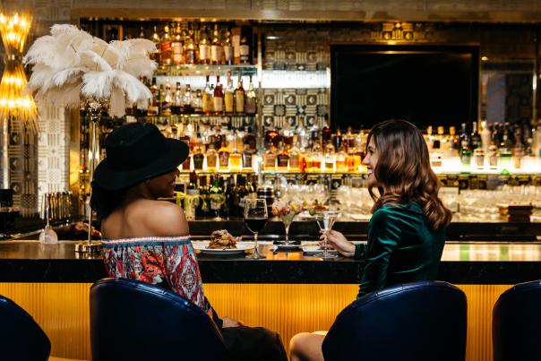 Two Women at the Read House Bar