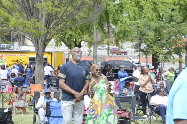 Bessie Smith's Big 9 Music Fest _ Audience outdoors