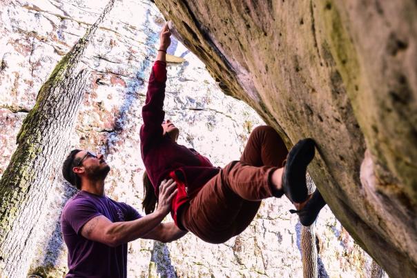 Rocktown_Spring Climbing