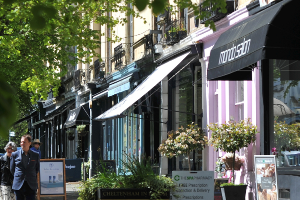 Shops in Montpellier, Cheltenham