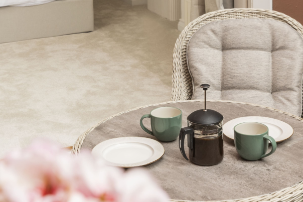 Outdoor seating at Luxury Apartments in Cheltenham