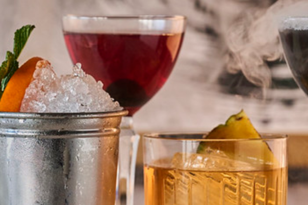 Cocktails served at Malmaison Hotel Cheltenham