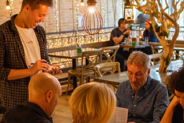 Mowgli Cheltenham restaurant.