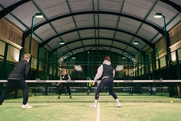 Padel Shift undercover court.