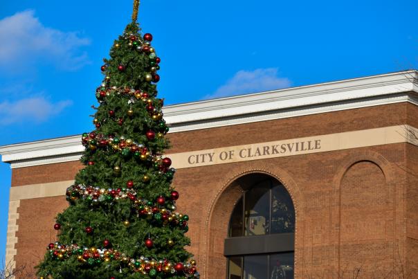 Christmas Tree at City Hall Public Square