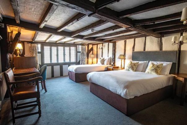 Bedroom at Rose and Crown Hotel Colchester