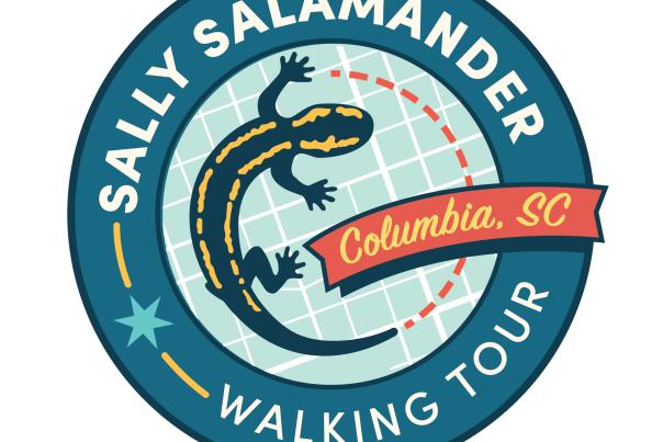 Sally Salamander Circle Logo