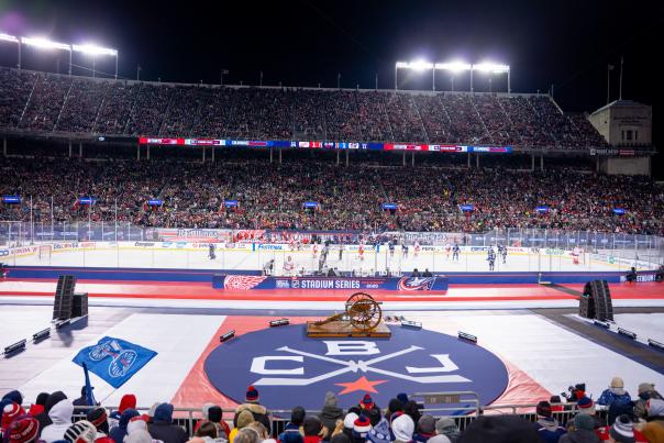 2025 NHL Stadium Series game at Ohio Stadium