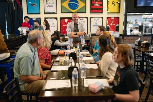 A group on a tour with Columbus Food Adventures