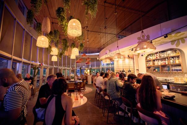 Interior image of the restaurant Amara