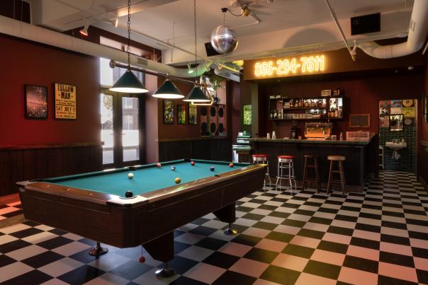 "Bar Room" - a permanent installation and fully operational bar at Columbus Musuem of Art