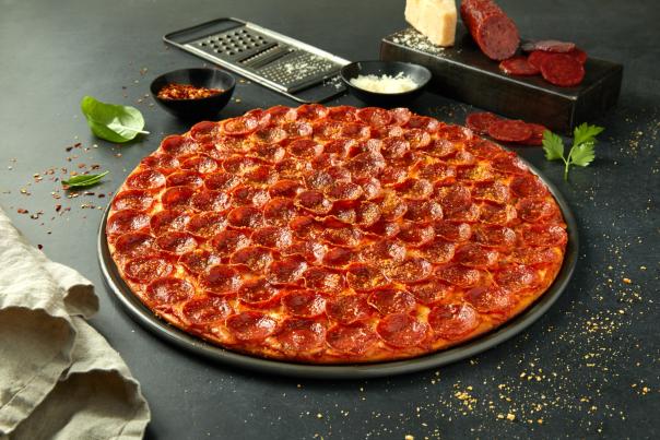Donatos Pepperoni Pizza