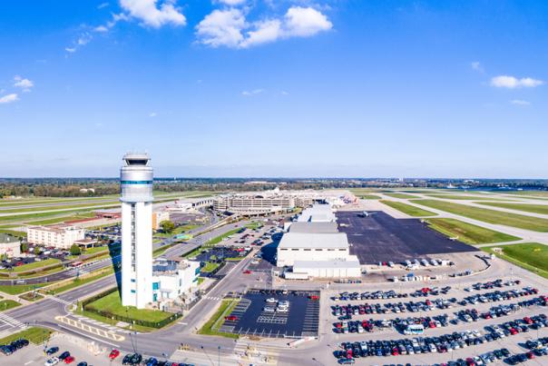 John Glenn Columbus International Airport Exterior