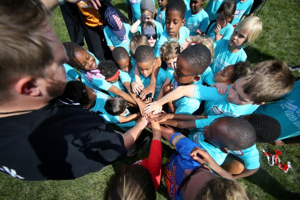 Youth Camp hands in 2024