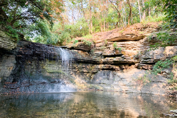 Quarry Trails Waterfall