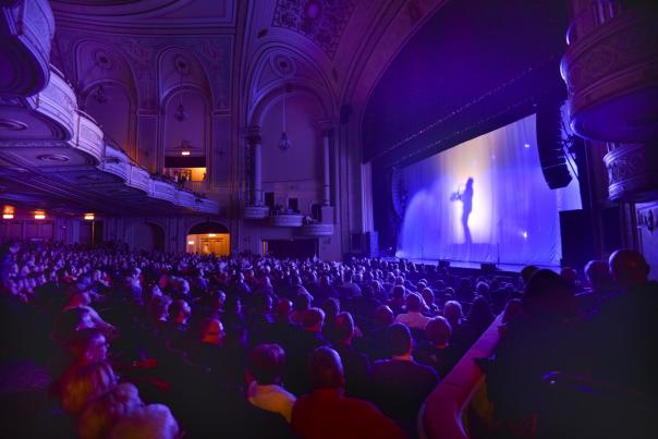 The inside of the Palace Theatre