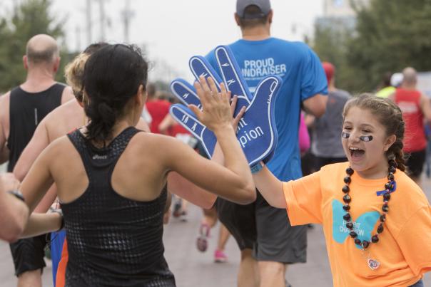 Columbus Marathon High Five