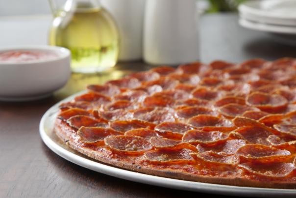 Columbus-style pizza from Donatos in Columbus