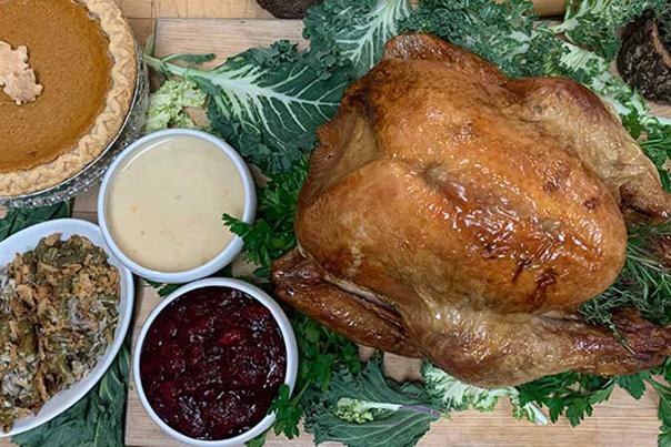 Thanksgiving dinner meal box from Cameron Mitchell Restaurants