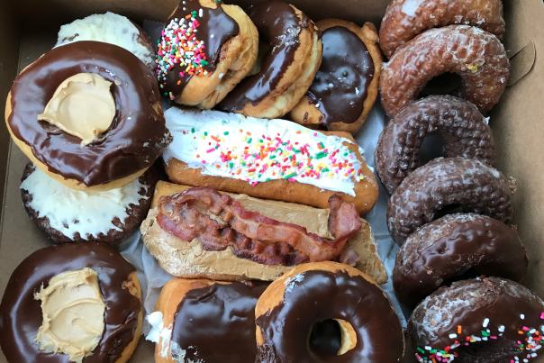 Variety pack of Buckeye Donuts