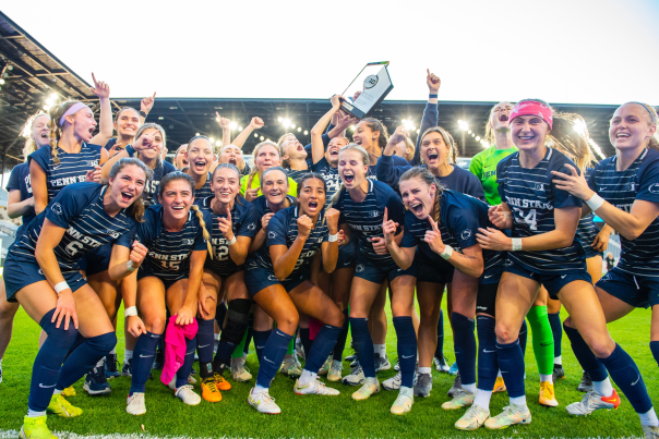 Penn State Women’s Soccer Celebrates Big Ten Championship