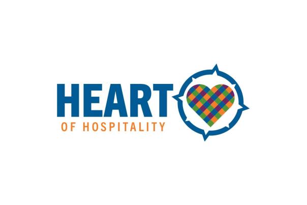 Horizontal Heart of Hospitality Logo
