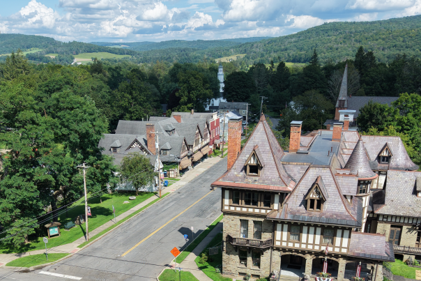 Gilbertsville Aerial - Wide Version