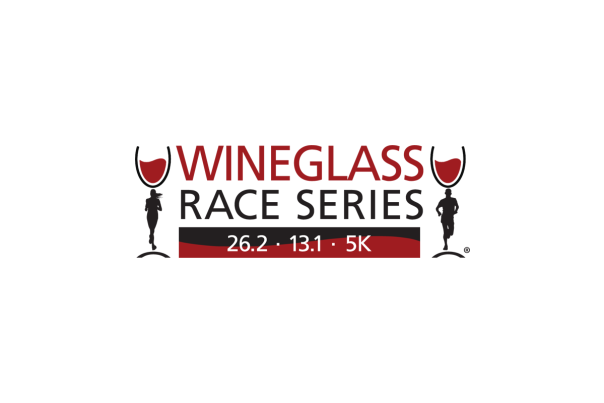 Wineglass race series logo header