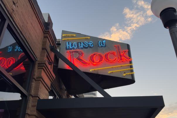 House of Rock sign