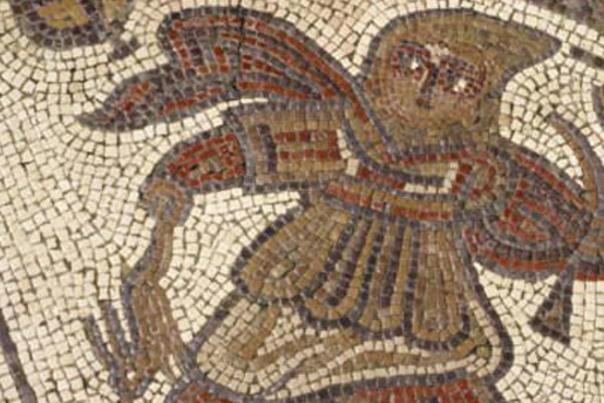 Mosaic at Chedworth Roman Villa