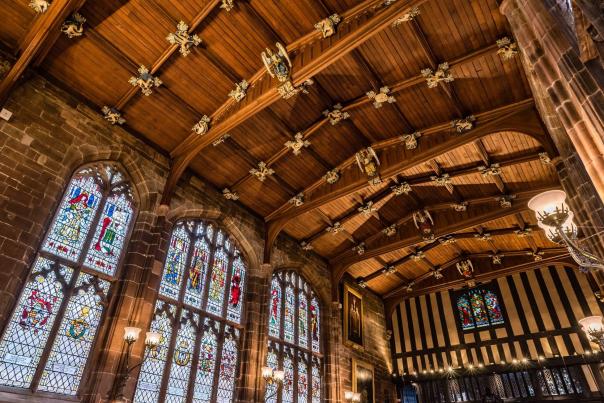 St Mary's Guildhall Ceiling