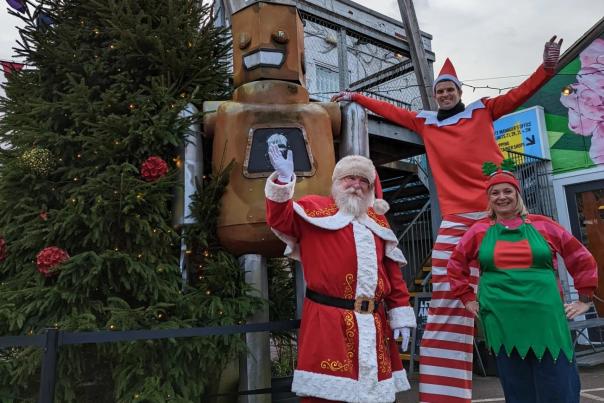 Christmas Coventry Santa