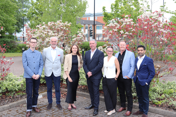 Ray Clenshaw, Chris Hartley, Lowri Croydon, Paul Michael, Emma Kavanagh, Paul McMahon and Faris Thowfeek.