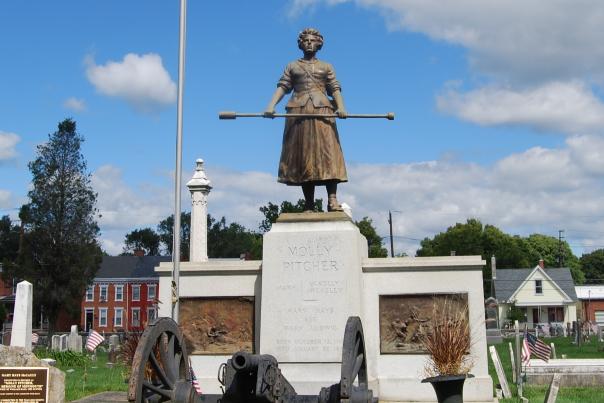 Molly Pitcher's Monument in Cumberland Valley, PA