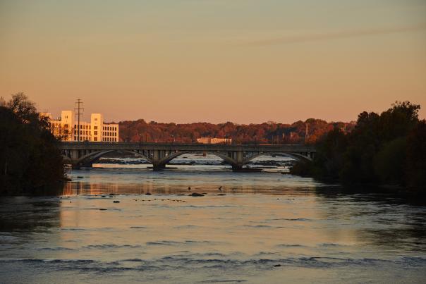 Dan River Sunset