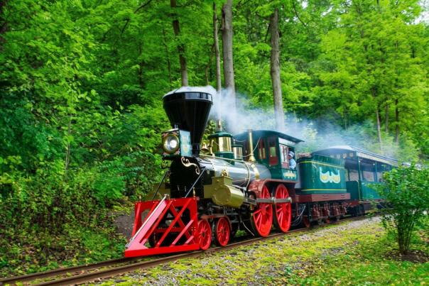 Carillon Park Train Summer