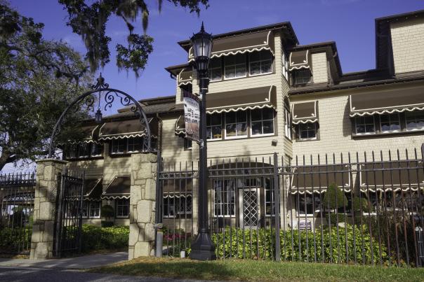 The Casements, a former winter residence of John D. Rockefeller, is a popular historic site to tour