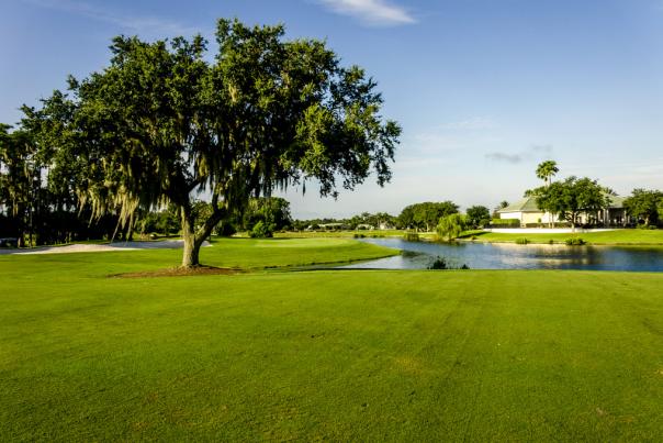 A beautiful day at Cranes Lake Golf Course