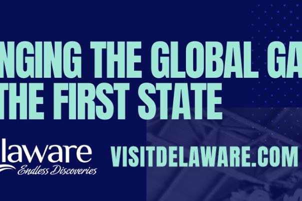 A graphic reading, "Bringing the Global Game to the First State."