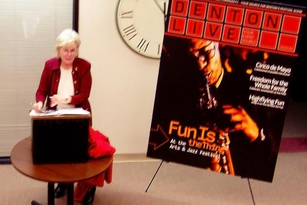 Euline at Denton Live Unveiling