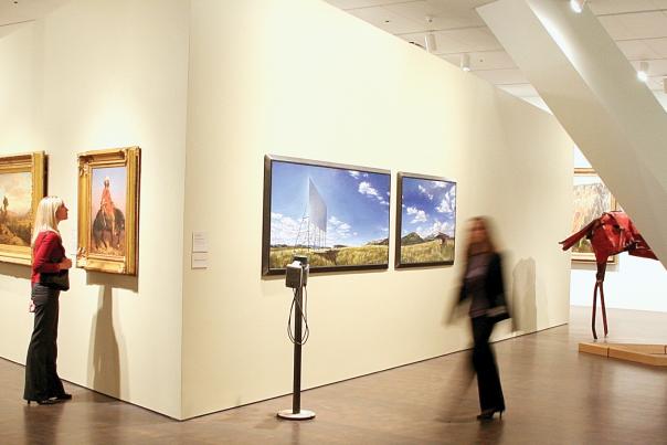 Gallery at Denver Art Museum in Denver, Colorado