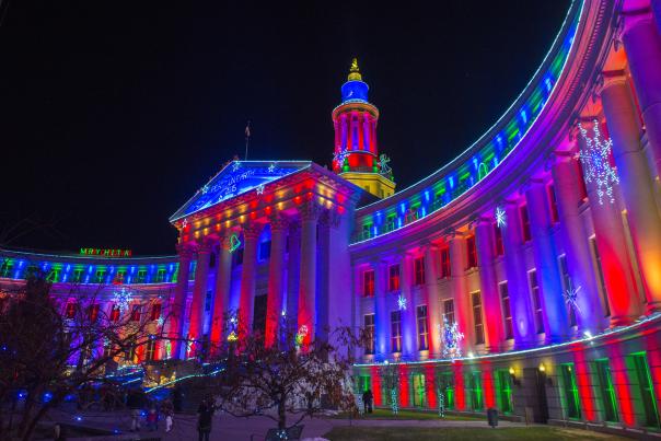 City and County Building during Grand Illumination