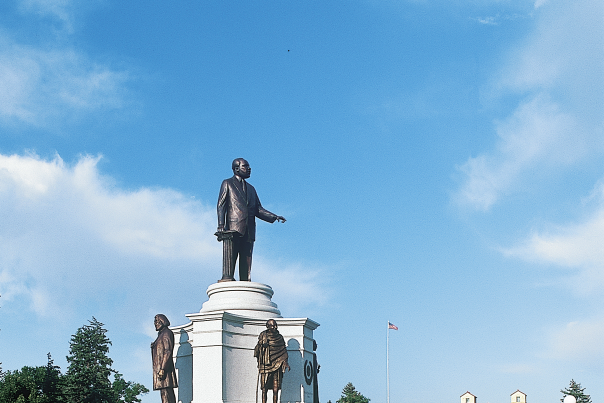 MLK Statue in City Park