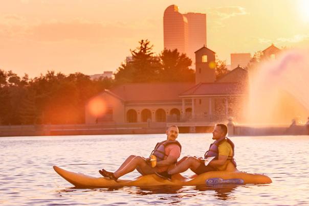 City Park Summer Sunset