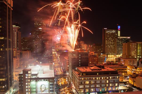 Copy of New Years Ever Fireworks