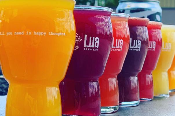 Colorful Drinks From Lua Brewing In Greater Des Moines, IA