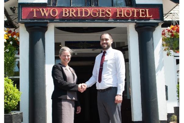 New General manager in charge of the  two bridges hotel