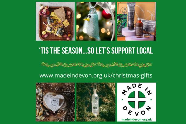 This Christmas, please support businesses that are 'Made in Devon'...
