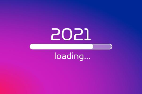 graphic saying 2021 loading